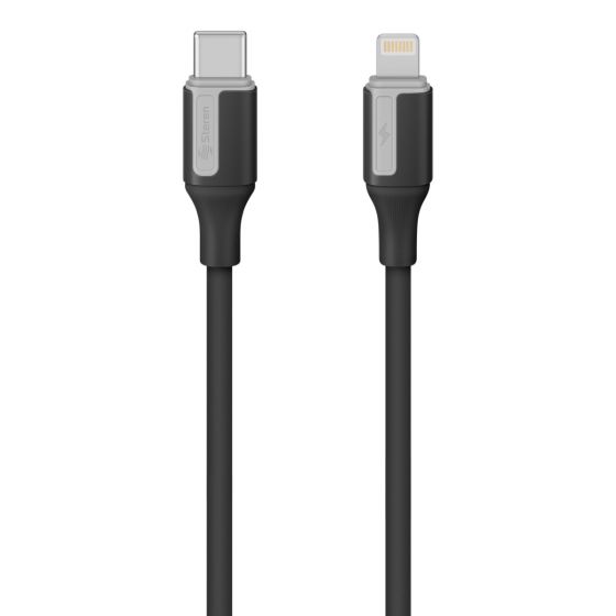 CABLE Steren USB C A LIGHTNING 1M USB-S31