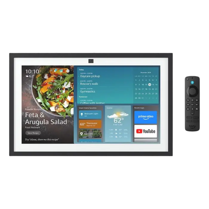 Pantalla Inteligente Amazon Echo Show 15 Smart Kitchen TV 15.6″ FHD Fire TV/Alexa Negra B0C5DPSW5Y