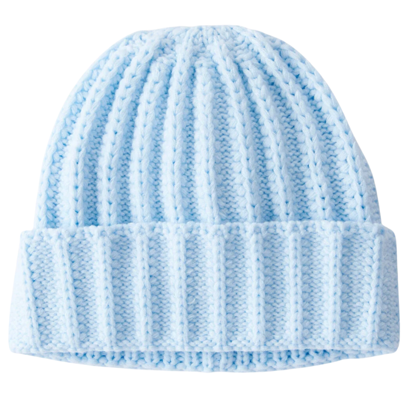 Gorro tejido azul  💙🧸