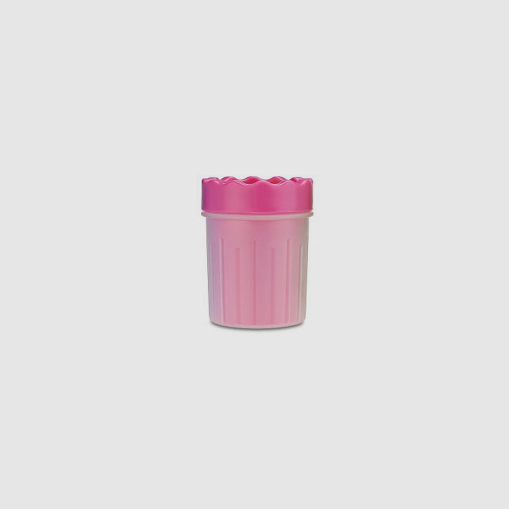 Limpia Patitas La Gotera Portátil Silicona Suave para Mascotas rosado PPCJ02