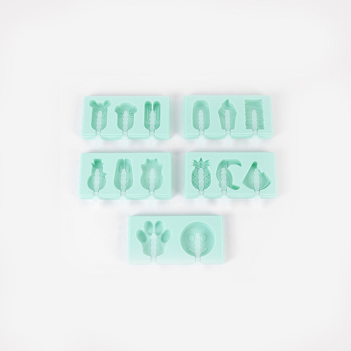 Moldes silicón verde tucán AC023VT