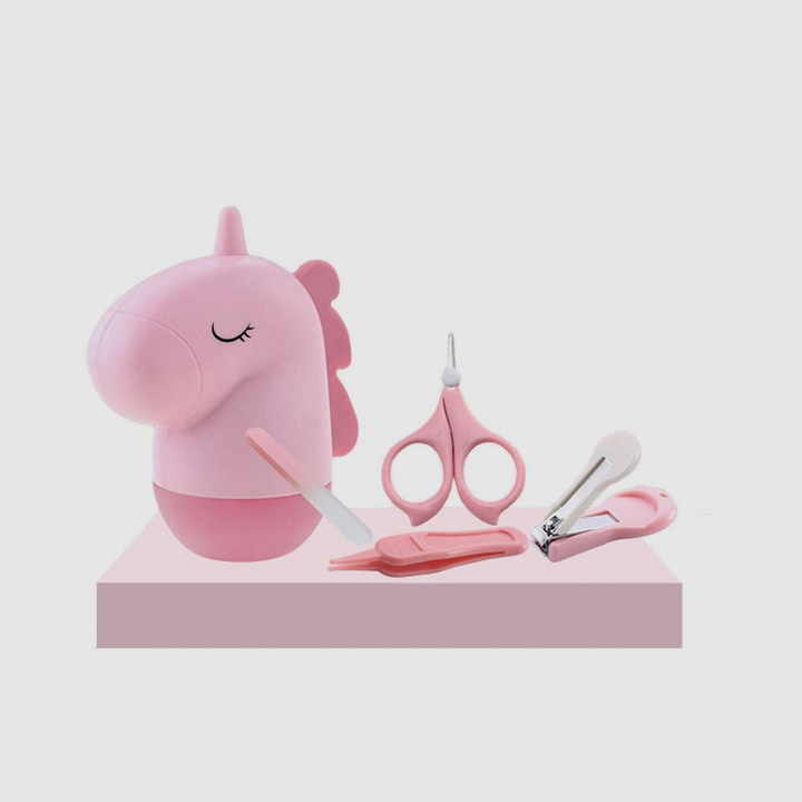 Set de cuido bebé unicornio rosado-2C1 PM017UR