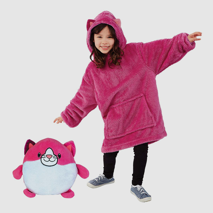 Sueter/peluche gato rosa PM0623