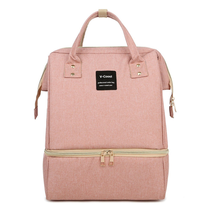 Mochila térmica rosada B07WDR