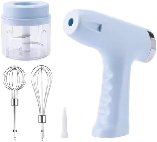 Mini-batidora de alimentos celeste MFC5C