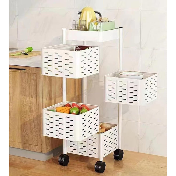 Organizador de 4 niveles blanco EOM4NB