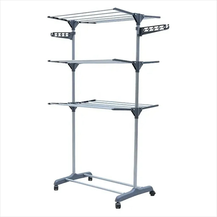 Tendedero Plástico de 3 Niveles Plegable R4D61
