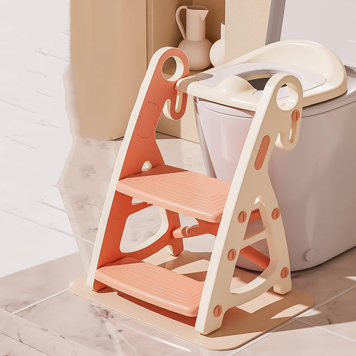 Silla de baño 2 en 1 rosada GDBYMR