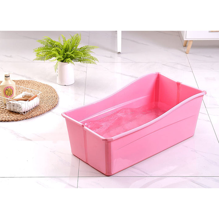 Tinas plegables rosadas ALAPRO