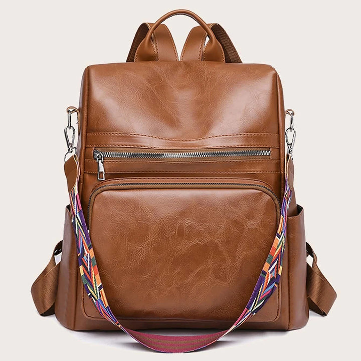 Mochila para Mujer Antirrobo Cafe MPMACB