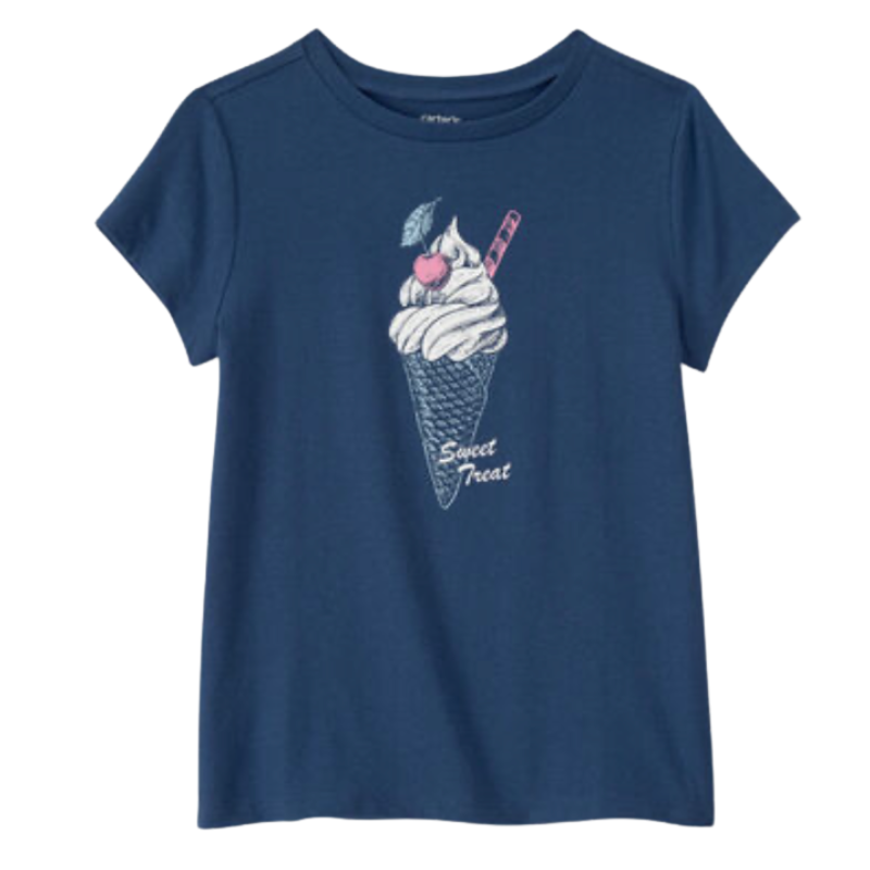 Blusa sweet treat para niña 🍦🍒