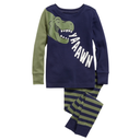 Pijama 2 piezas 100% algodón con dinosaurio para niño