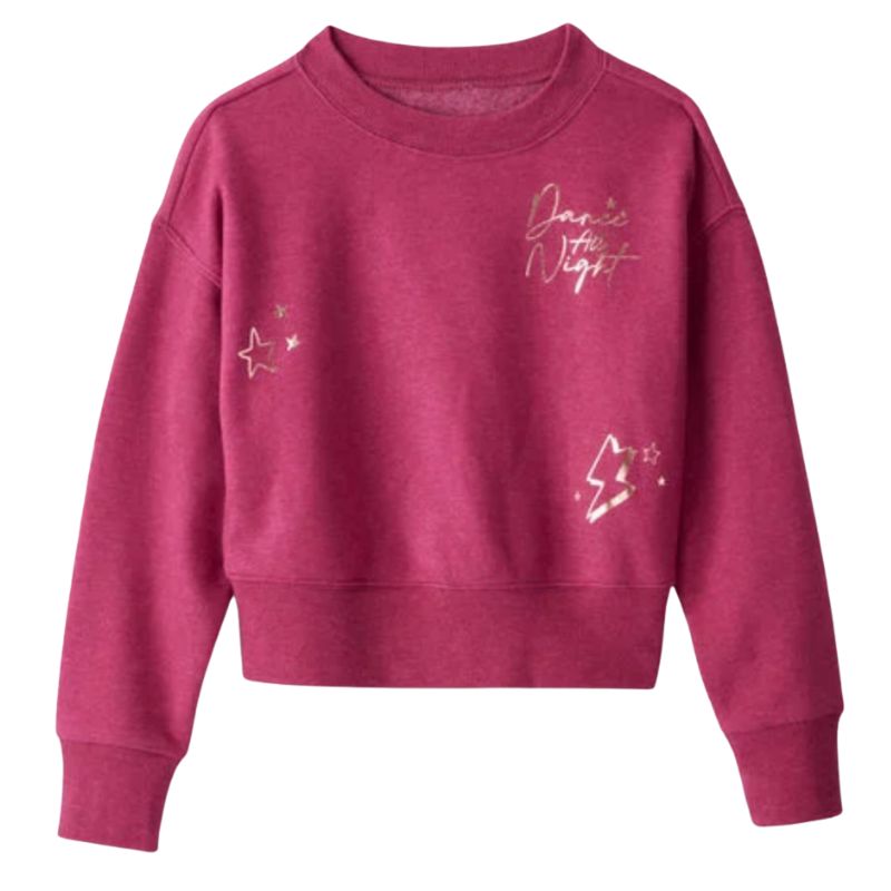 Abrigo franela suave por dentro para niña con estampado Daydream