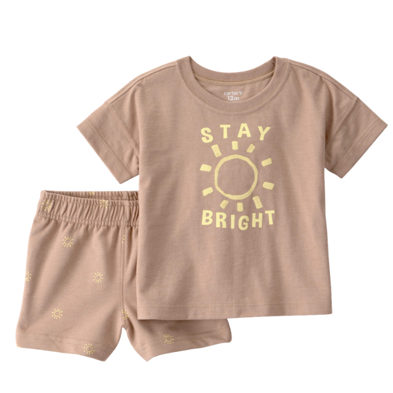 Conjunto 2 piezas short y camiseta