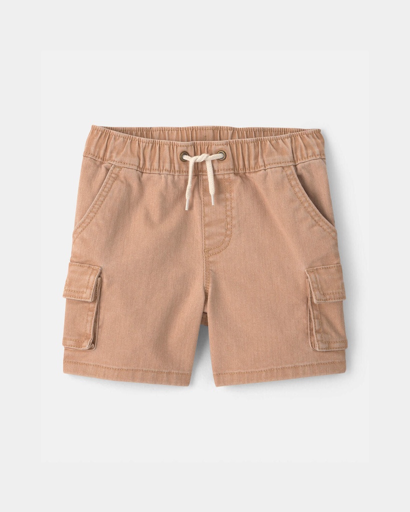 Short cargo de sarga para niño