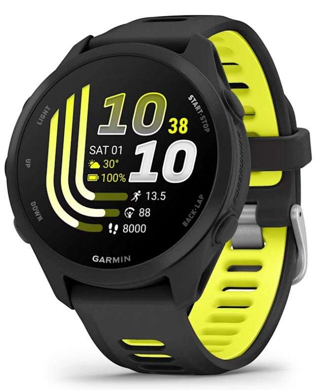 SmartWatch Garmin Forerunner 170 Music, GPS, WiFi, Black/Amp Yellow 010-03920-10