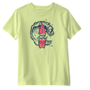 Camiseta de algodón con estampado Surf Central para niño