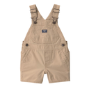 Overol Corto Canvas Khaki OshKosh para Bebito