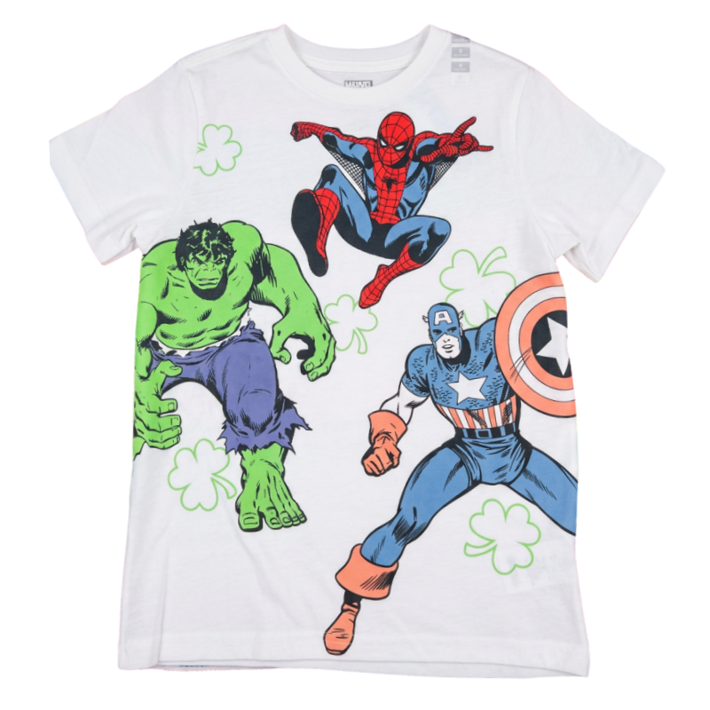 Camiseta Marvel de superhéroes para niño