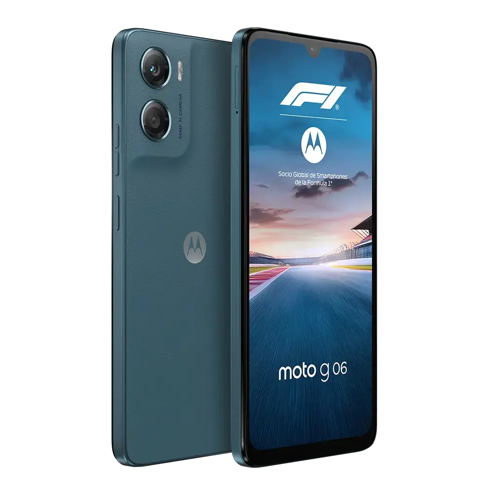Celular Motorola Moto G06 LTE 128GB 4GB-RAM Azul