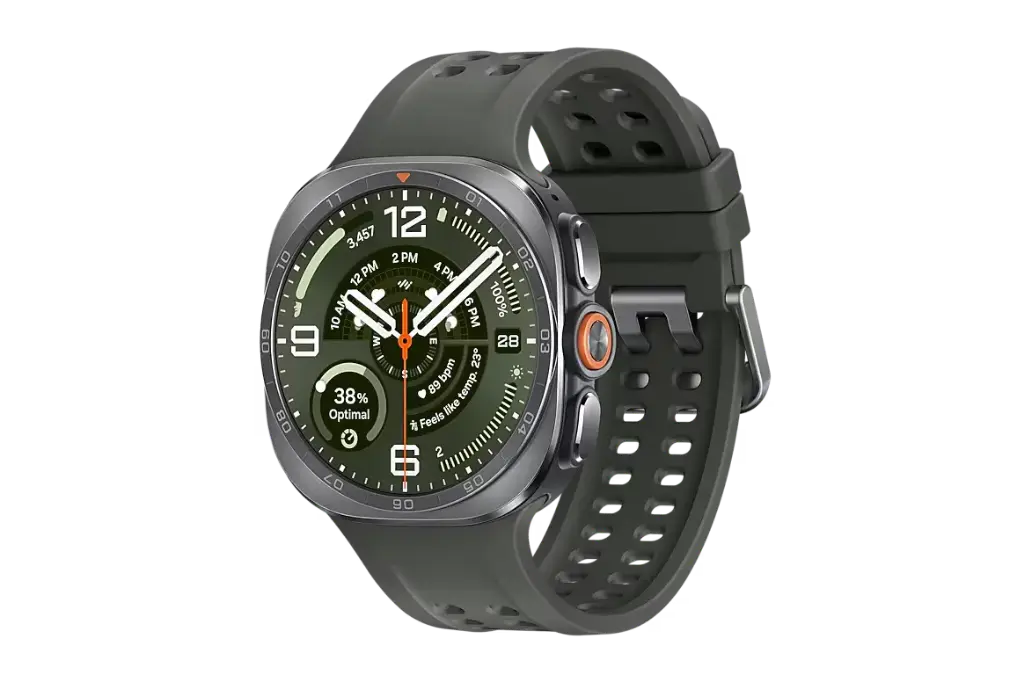 SmartWatch Samsung Galaxy Watch Ultra2 47mm Titanio Plateado/Verde SM-L715FZSAGTO 