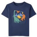 Camiseta azul marino para niño