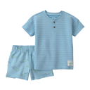 Conjunto 2 piezas camiseta de tiburón y short para niño