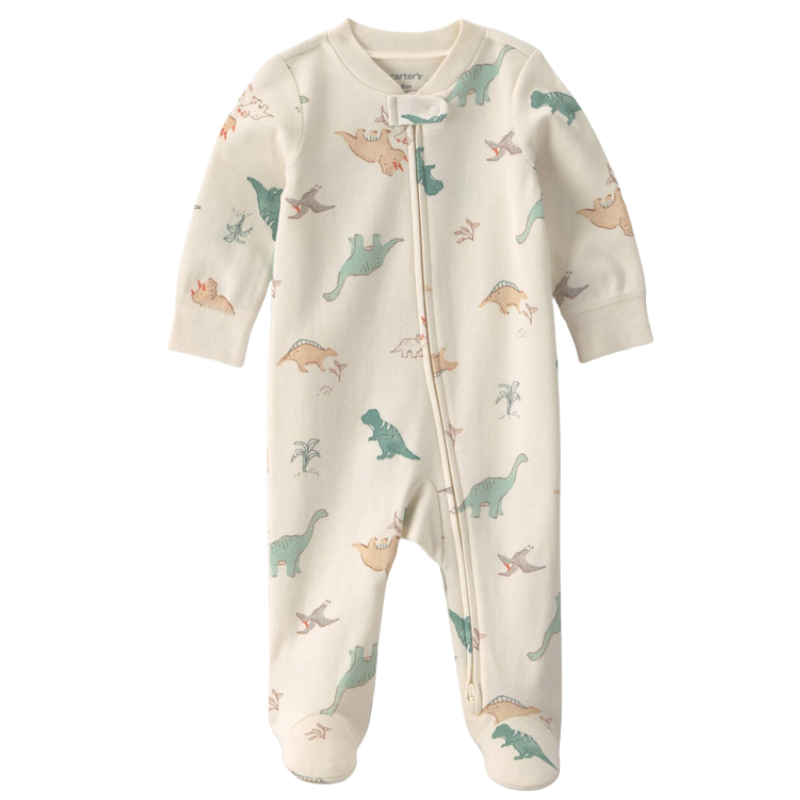 Pijama 1 pieza de dinosaurios para bebito