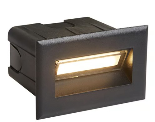 Luz de Cortesía LED Exterior 3 W, Luz Cálida Brillante, IP65, IK07, No atenuable