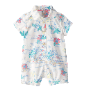 Enterizo estampado tropical