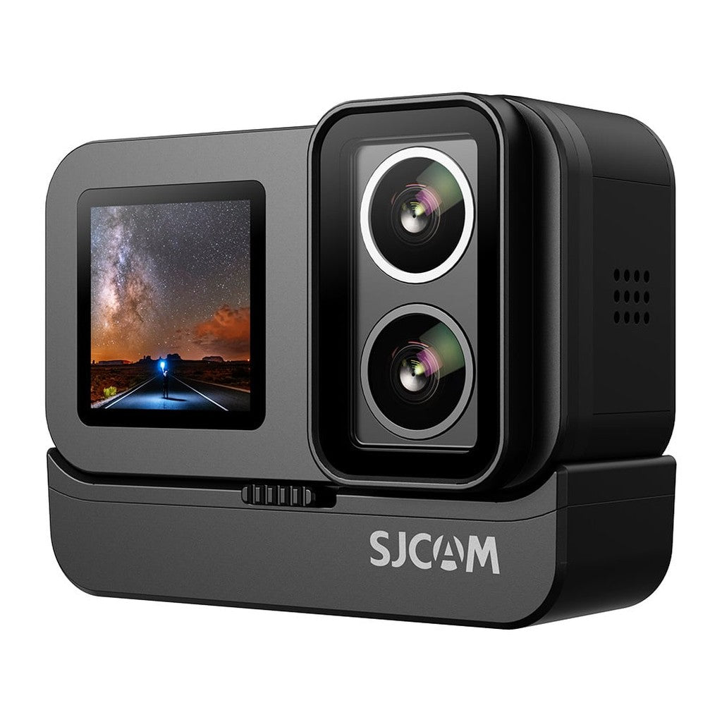 Cámara de Acción SJCAM SJ20 4K Táctil Lente Dual Wi-Fi Negra