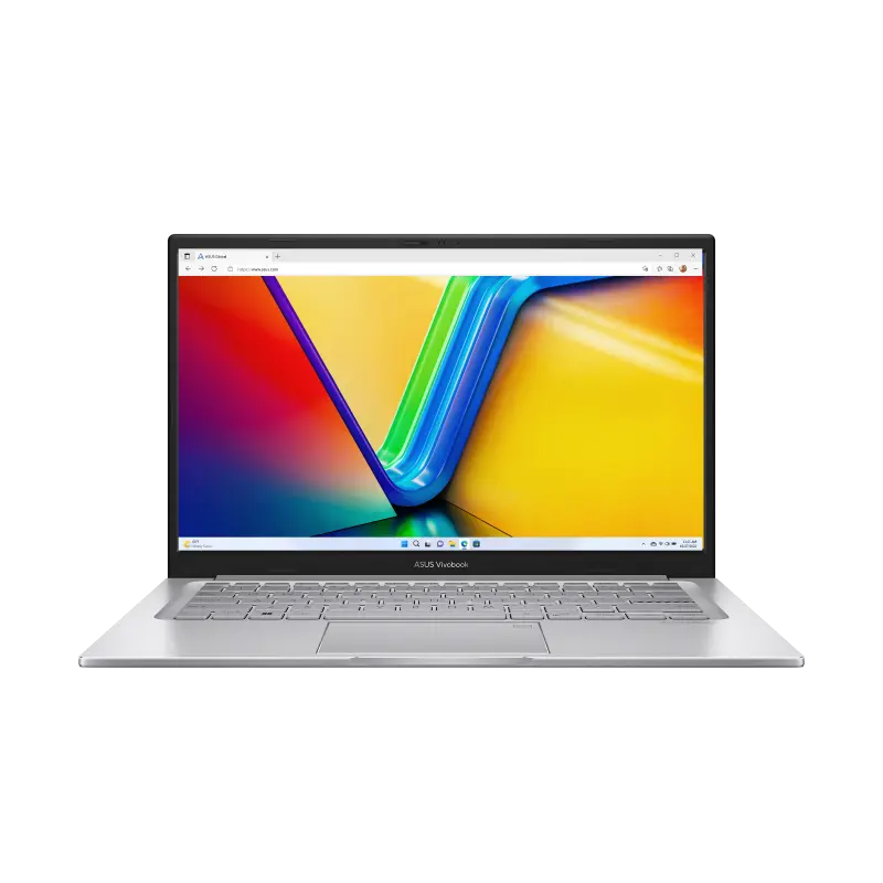 Laptop Asus Vivobook X1404 14″ Core i5 512GB SSD 16GB-RAM Win 11 Plateada 90NB13U1-M00