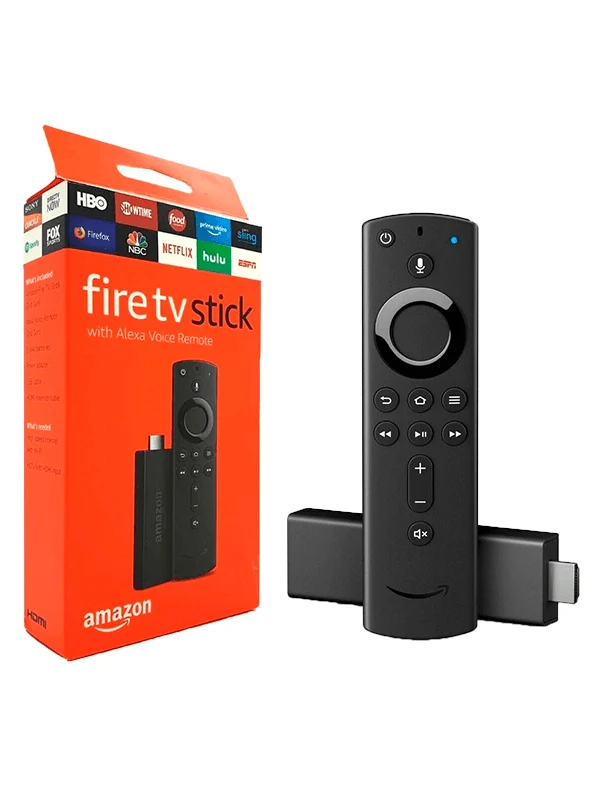 Dispositivo de Streaming Amazon Fire TV Stick 2da Generación (2019) Negro B0791TX5P5