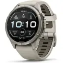 SmartWatch Garmin Fenix 9 Pro 43mm Titanium with Fog Gray/Dark Sandstone Silicone Band 010-04335-85