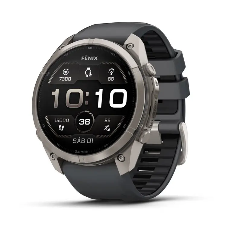 SmartWatch Garmin Fenix 9 Pro 51mm Titanium with Graphite/Black Silicone Band 010-04337-25