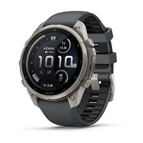 SmartWatch Garmin Fenix 9 Pro inReach 47mm Titanium with Graphite/Black Silicone Band 010-04336-20