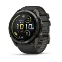 SmartWatch Garmin Fenix 9 Pro inReach 51mm Carbon Gray DLC Titanium with Black/Pebble Gray Silicone Band 010-04337-10