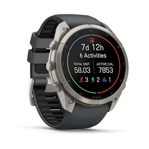 SmartWatch Garmin Fenix 9 Pro inReach 51mm Titanium with Graphite/Black Silicone Band 010-04337-20
