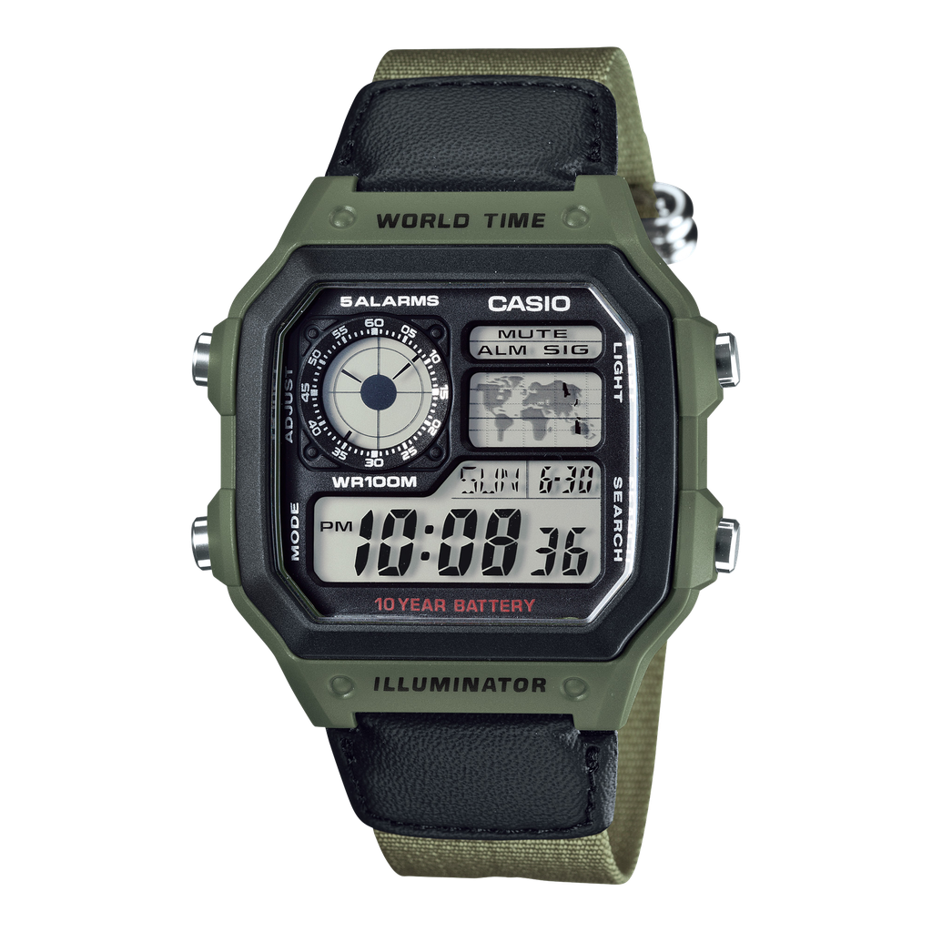 Reloj Casio Digital AE-1200WHB-3BV