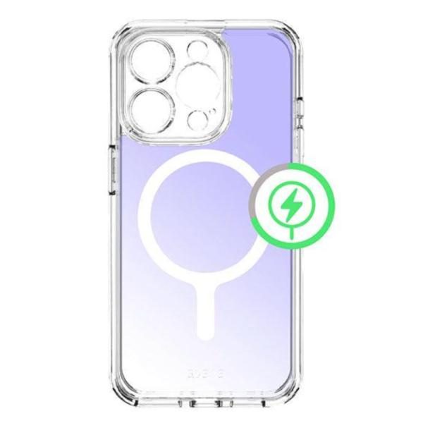 Funda ITSKINS Avana Cosmic para iPhone 15 Pro Max, compatible MagSafe, Violeta