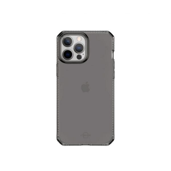 Funda ITSKINS Spectrum Clear para iPhone 13, Gris humo