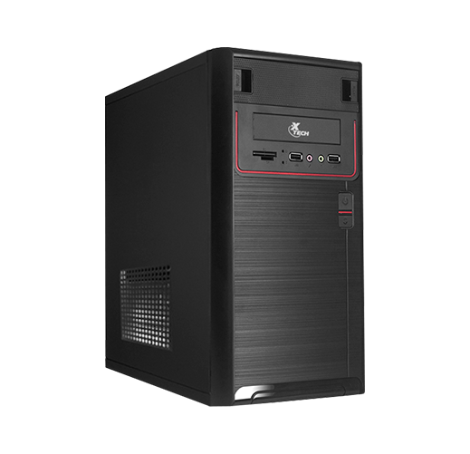 Case Micro ATX XTech Con Fuente de Alimentación de 600W XTQ-100