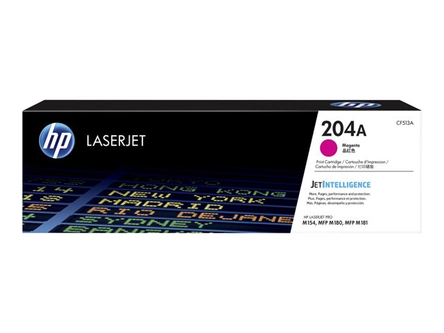 Cartucho de Tóner Magenta HP LaserJet 204A CF513A