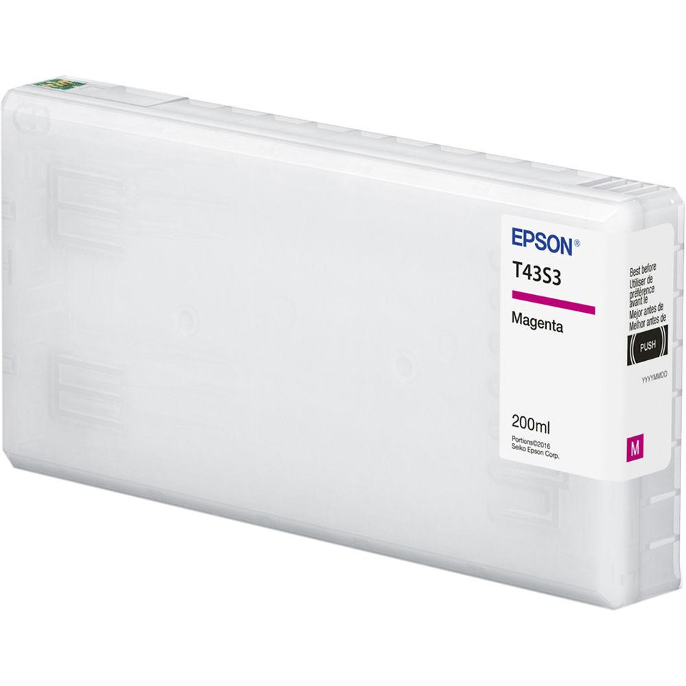 Cartucho de Tinta Magenta Epson UltraChrome D6r-S T43S 200ml T43S320