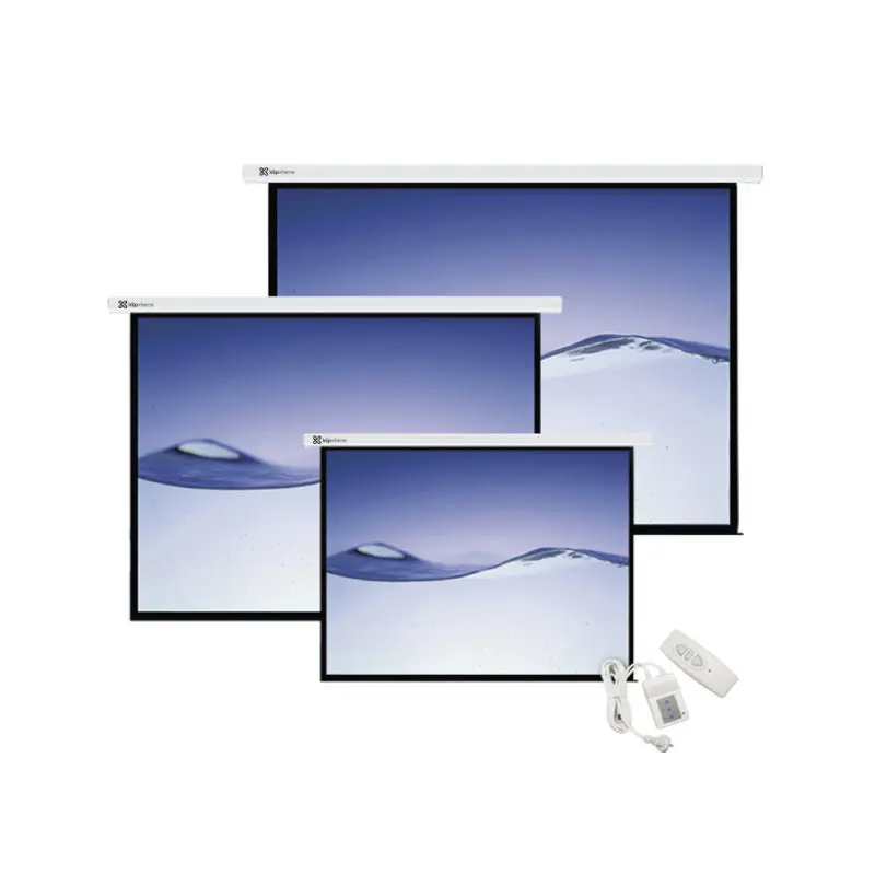 Pantalla de Proyección Klip Xtreme 100″ Motorizada Blanca KPS-502