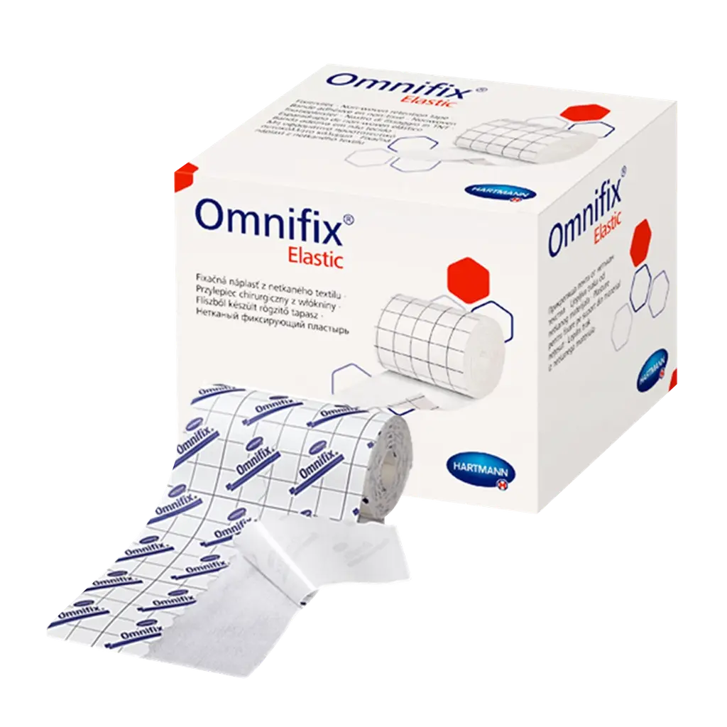 Apósito Secundario Hartmann Omnifix Elastic Cinta Adhesiva de Tela 15 cm x 10m Unidad 900604