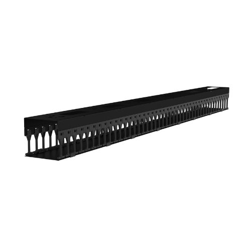 Organizador de cables Nexxt Solutions Infrastructure de bastidor Vertical 7 pies NPM-DV7FB