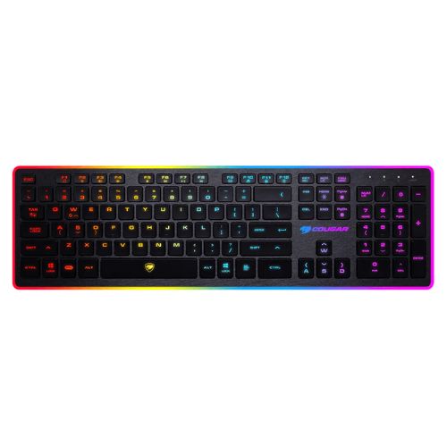 Teclado Cougar Vantar Alámbrico Anti-Ghosting RGB Negro 37VANXNMB.0009
