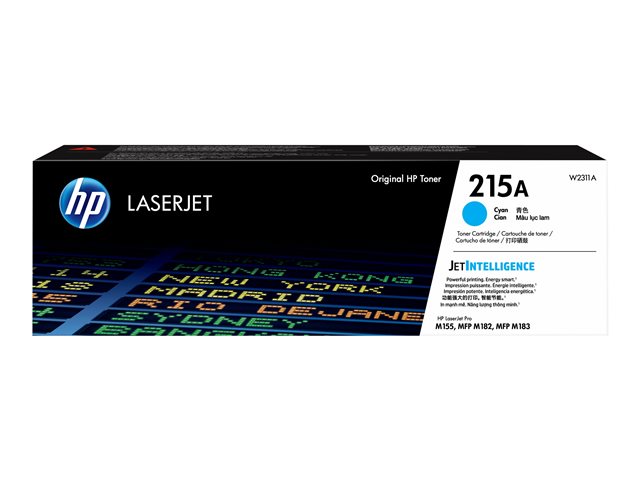 Cartucho de Tóner Cian HP LaserJet 215A W2311A