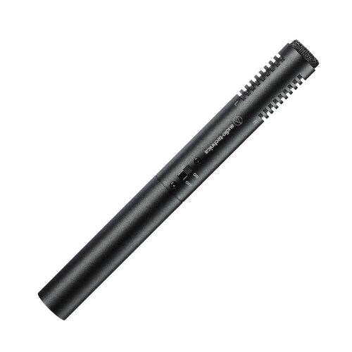 Micrófono de Solapa Audio-Technica ATR6250X Alámbrico Cardioide Doble Negro